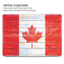 Canada Flag Light Wood MacBook Pro 14in (2021-24) Case plus Skin